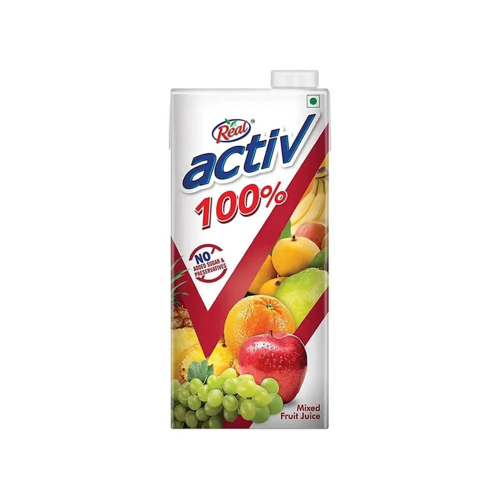 Real Activ 100% Mixed Fruit Juice - Pack of 2